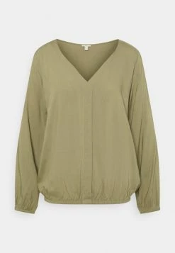 Edc By Esprit CORE FLUID - Blouse - Light Khaki