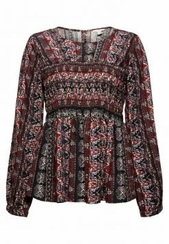 Edc By Esprit MIT SMOK DETAILS - Blouse - Garnet Red 14 Edc By Esprit MIT SMOK DETAILS - Blouse - Garnet Red -edc by Esprit Shop 29c9e65979a440a591e1495bbbedad02