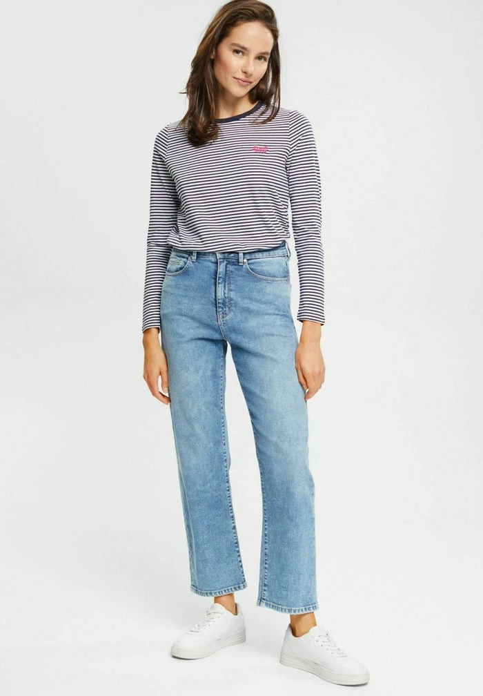 Edc By Esprit LONGSLEEVE - Long Sleeved Top - Navy 2 5 Edc By Esprit LONGSLEEVE - Long Sleeved Top - Navy 2 - Image 5