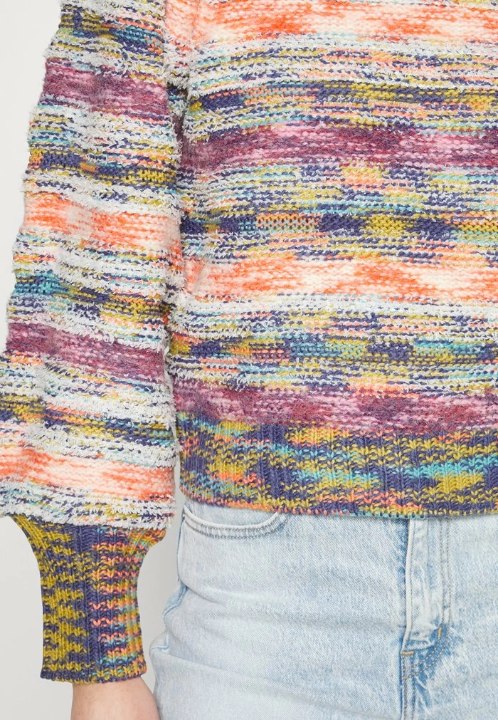 Edc By Esprit PUFF SLEEVE - Jumper - Multi-coloured 6 Edc By Esprit PUFF SLEEVE - Jumper - Multi-coloured - Image 6