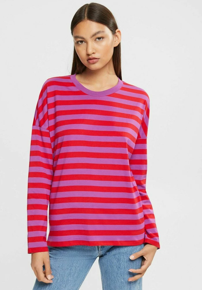 Edc By Esprit Long Sleeved Top - Dark Red 1 Edc By Esprit Long Sleeved Top - Dark Red