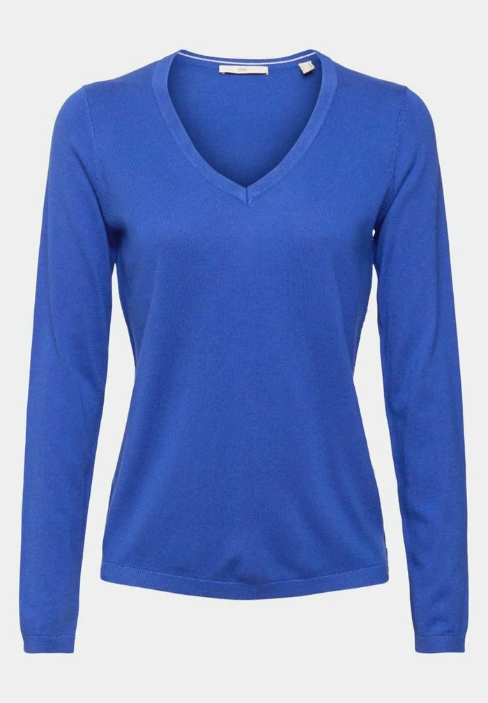 Edc By Esprit V-NECK - Jumper - Ink 9 Edc By Esprit V-NECK - Jumper - Ink - Image 9