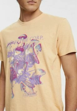Edc By Esprit REGULAR FIT - Print T-shirt - Sand 10 Edc By Esprit REGULAR FIT - Print T-shirt - Sand -edc by Esprit Shop 2b19ea1a83934eb5b53700bcea0cfc23