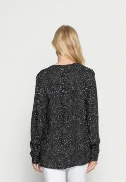 Edc By Esprit FLUID BLOUSE - Blouse - Black -edc by Esprit Shop 2b74a9b59b9a43ad9805823288a1eb6a