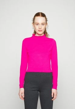 Edc By Esprit PEACHED - Long Sleeved Top - Pink Fuchsia