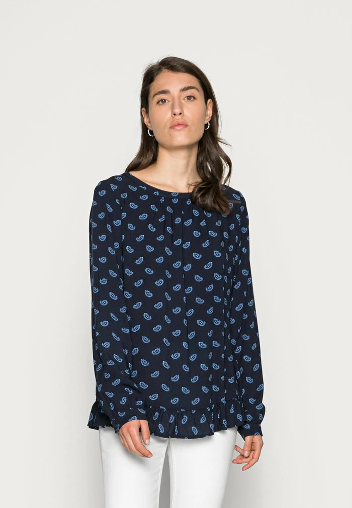 Edc By Esprit BLOUSE - Blouse - Navy 1 Edc By Esprit BLOUSE - Blouse - Navy