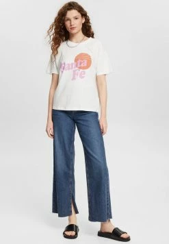 Edc By Esprit Print T-shirt - Off White