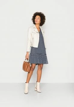 Edc By Esprit FLIRTY DRESS - Day Dress - Navy -edc by Esprit Shop 2c8ac599f31f45bf920097b1914a6085