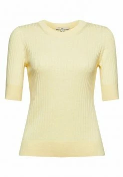 Edc By Esprit SHORT SLEEVE - Basic T-shirt - Pastel Yellow 12 Edc By Esprit SHORT SLEEVE - Basic T-shirt - Pastel Yellow -edc by Esprit Shop 2e235893d9ed42a4800491d1534f93d9