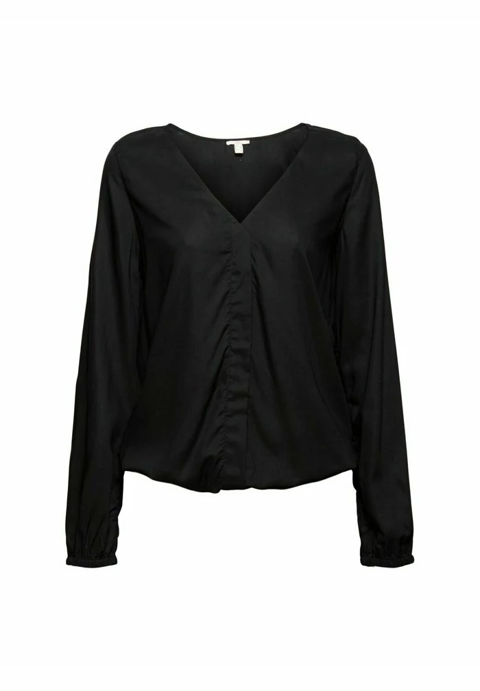 Edc By Esprit CORE FLUID - Blouse - Black 8 Edc By Esprit CORE FLUID - Blouse - Black - Image 8