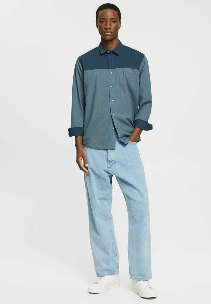 Edc By Esprit REGULAR FIT - Shirt - Navy 2 Edc By Esprit REGULAR FIT - Shirt - Navy - Image 2