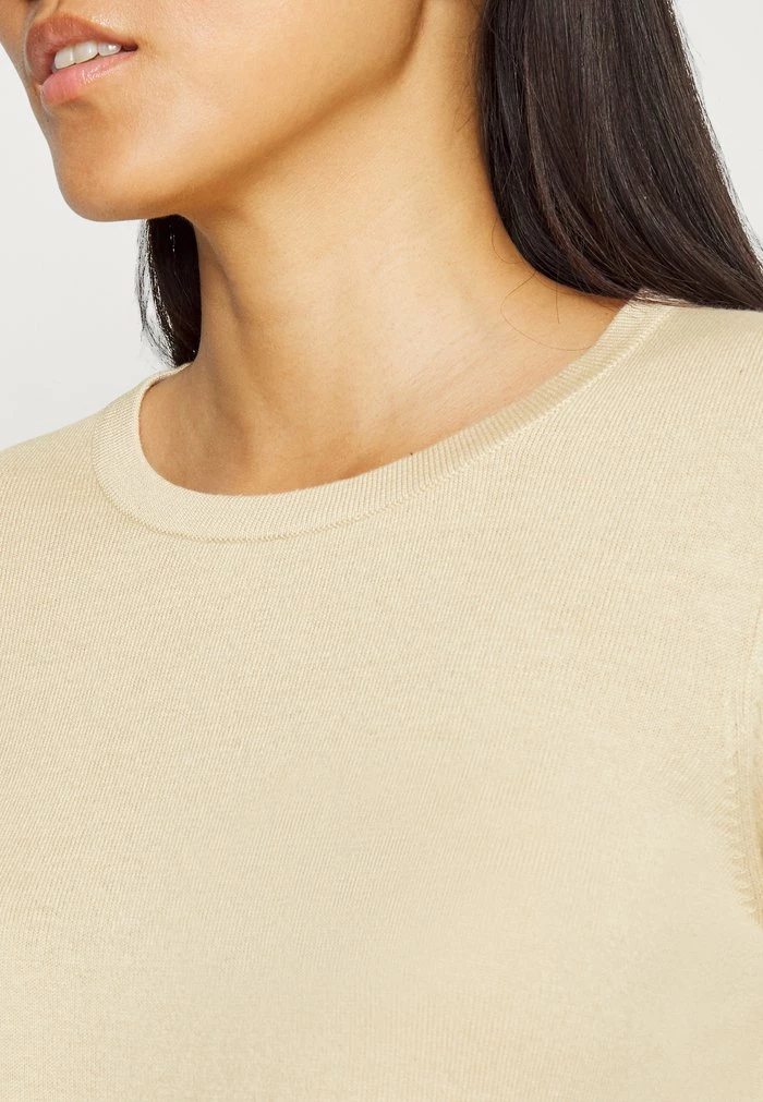 Edc By Esprit BASIC CREWNECK - Jumper - Beige 6 Edc By Esprit BASIC CREWNECK - Jumper - Beige - Image 6