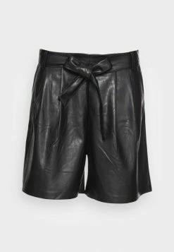 Edc By Esprit PAPERBAG SHORT - Shorts - Black -edc by Esprit Shop 2f7c1344e042410f9c556d670f3dc6b7
