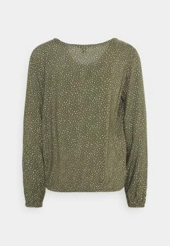 Edc By Esprit Blouse - Khaki Green 4 Edc By Esprit Blouse - Khaki Green -edc by Esprit Shop 2faf539b1ff54b6d93ae4f31e62ac9cc