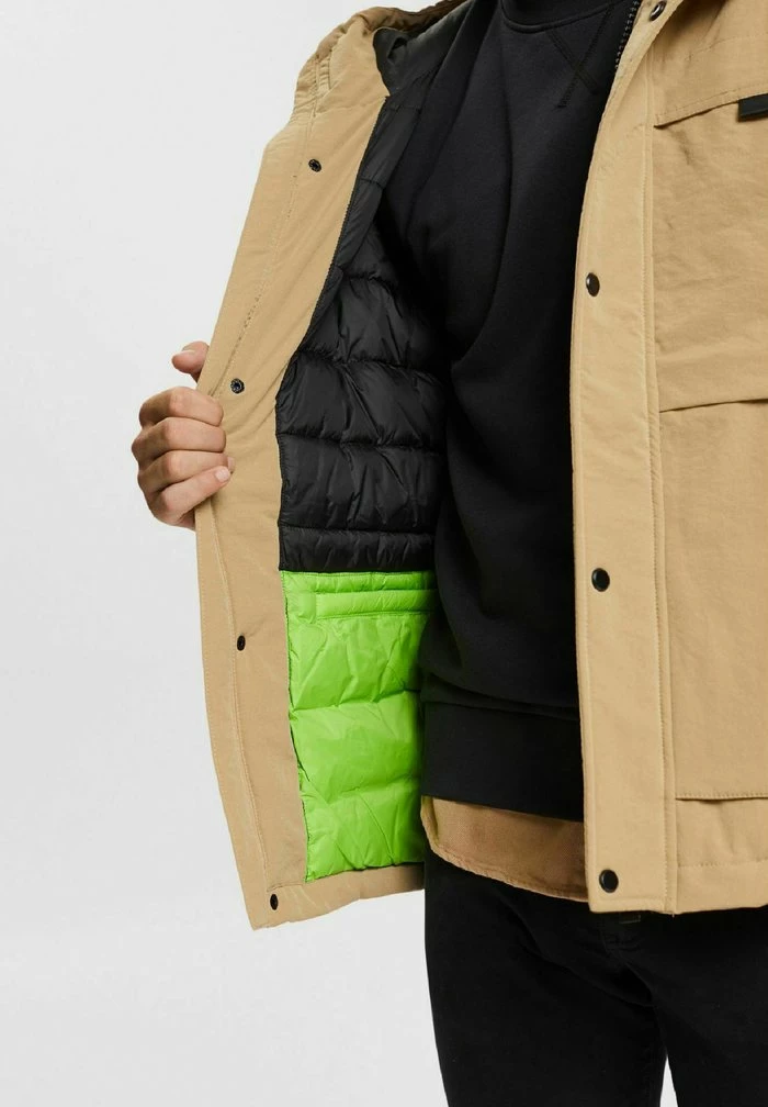 Edc By Esprit OUTDOOR - Winter Jacket - Khaki Beige 5 Edc By Esprit OUTDOOR - Winter Jacket - Khaki Beige - Image 5