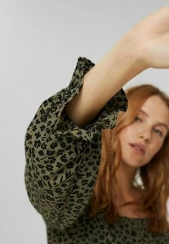 Edc By Esprit EASY BLOUSE - Blouse - Dark Khaki 14 Edc By Esprit EASY BLOUSE - Blouse - Dark Khaki -edc by Esprit Shop 2ffccc9bb831481ba87e1fbd77f1be61