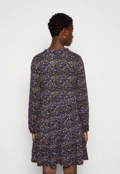 Edc By Esprit TIERED DRESS - Jersey Dress - Black -edc by Esprit Shop 3036eeb65fed4187b0cd2b6fead1173e