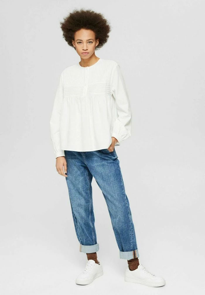 Edc By Esprit Blouse - White 2 Edc By Esprit Blouse - White - Image 2
