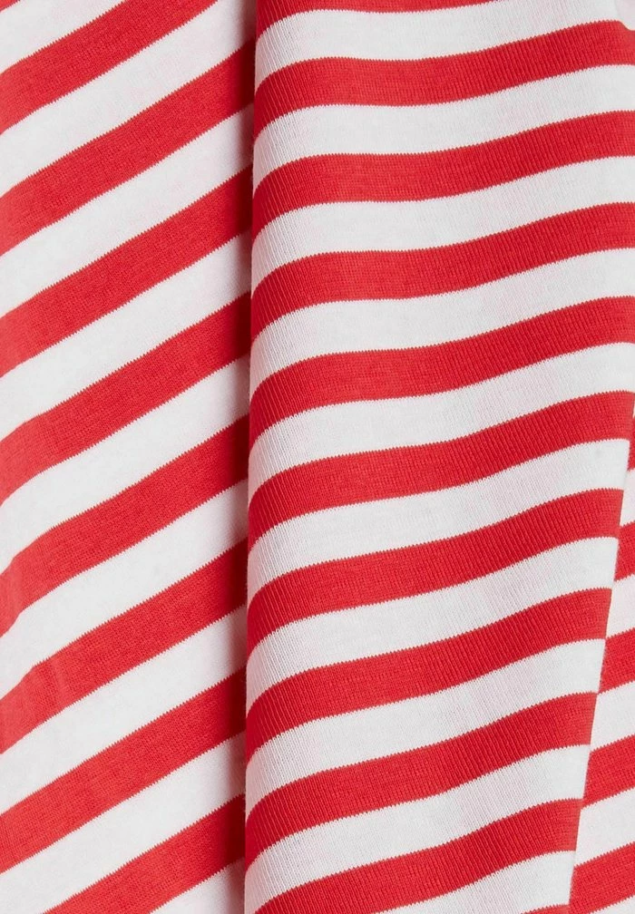 Edc By Esprit STRIPED SLEEVE TEE - Long Sleeved Top - Red 6 Edc By Esprit STRIPED SLEEVE TEE - Long Sleeved Top - Red - Image 6