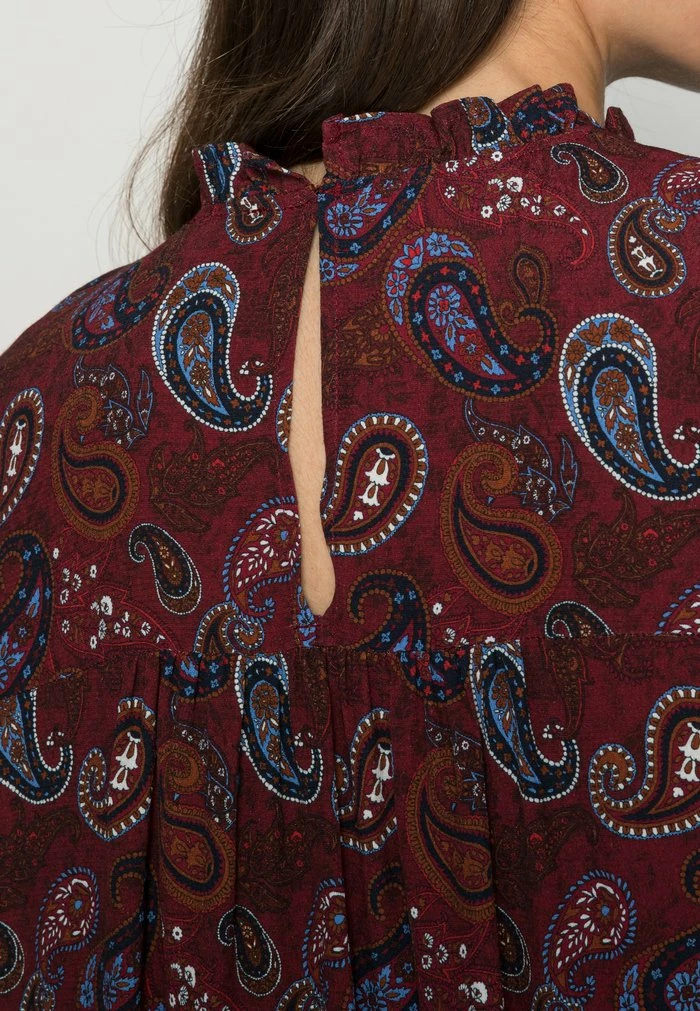 Edc By Esprit Blouse - Dark Red 5 Edc By Esprit Blouse - Dark Red - Image 5