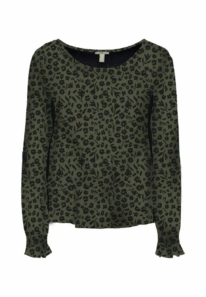 Edc By Esprit EASY BLOUSE - Blouse - Dark Khaki 10 Edc By Esprit EASY BLOUSE - Blouse - Dark Khaki - Image 10