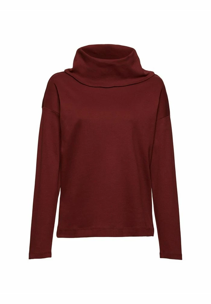 Edc By Esprit HEAVY - Long Sleeved Top - Garnet Red 9 Edc By Esprit HEAVY - Long Sleeved Top - Garnet Red - Image 9