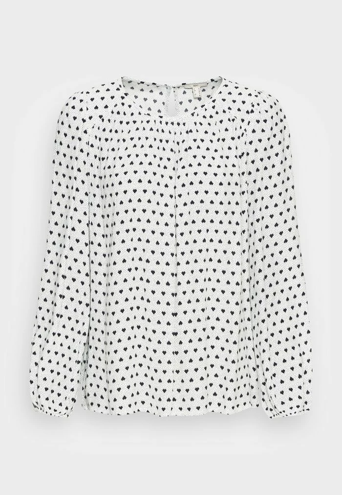 Edc By Esprit BLOUSE - Blouse - Off White 4 Edc By Esprit BLOUSE - Blouse - Off White - Image 4