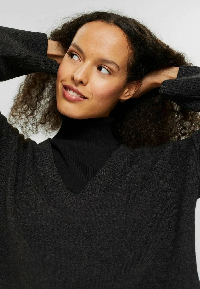 Edc By Esprit SWEATER - Jumper - Black 7 Edc By Esprit SWEATER - Jumper - Black - Image 7