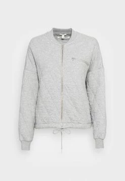 Edc By Esprit Zip-up Sweatshirt - Medium Grey -edc by Esprit Shop 35364a6bf8d94e8e9f21446f822895b3