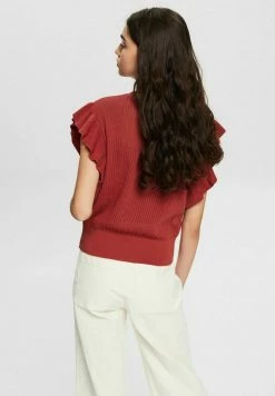 Edc By Esprit Jumper - Terracotta -edc by Esprit Shop 35476b304252475fbf1c886210fe41d2