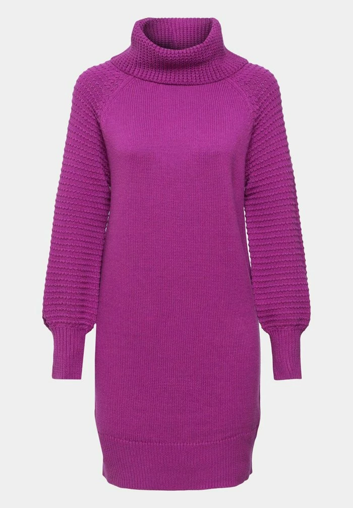 Edc By Esprit WIDE NECK DRESS - Jumper Dress - Violet 8 Edc By Esprit WIDE NECK DRESS - Jumper Dress - Violet - Image 8