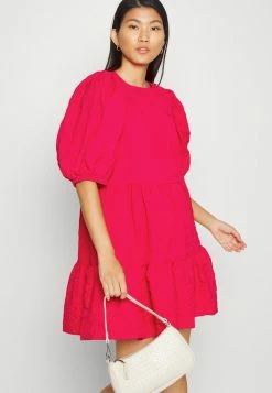 Edc By Esprit PUFFY DRESS - Day Dress - Pink Fuchsia 9 Edc By Esprit PUFFY DRESS - Day Dress - Pink Fuchsia -edc by Esprit Shop 36910a8653264f6cbd5eeca722aeb456