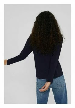 Edc By Esprit HEAVY - Long Sleeved Top - Navy -edc by Esprit Shop 36cb03c49b8543a5b0df16e189e962b7