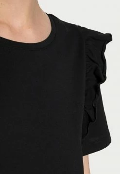 Edc By Esprit FRILL DRESS - Day Dress - Black 9 Edc By Esprit FRILL DRESS - Day Dress - Black -edc by Esprit Shop 37d121abb10e4651b9737542abf15ac9