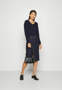 Edc By Esprit BASIC V-NECK - Jumper - Navy 7 Edc By Esprit BASIC V-NECK - Jumper - Navy -edc by Esprit Shop 387bb905ec5e4a398d2f327c90ac2343