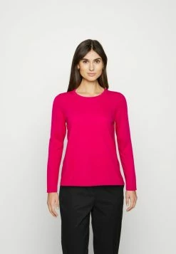 Edc By Esprit BASIC CREWNECK - Jumper - Pink Fuchsia