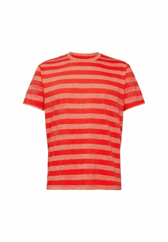 Edc By Esprit REGULAR FIT - Print T-shirt - Red 5 Edc By Esprit REGULAR FIT - Print T-shirt - Red - Image 5