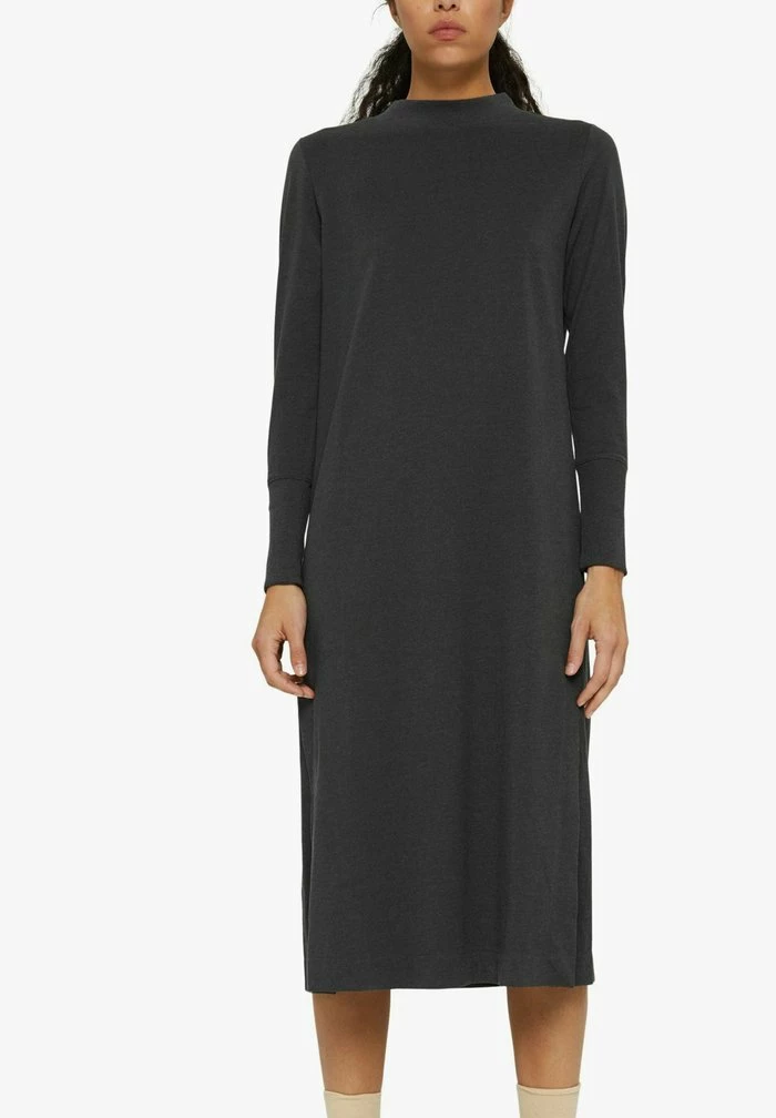 Edc By Esprit Day Dress - Anthracite 1 Edc By Esprit Day Dress - Anthracite