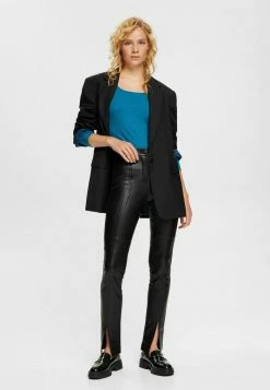 Edc By Esprit VOL SLEEVE - Long Sleeved Top - Teal Blue -edc by Esprit Shop 3ab2424251784c3382c9cd4a2fefeb1c