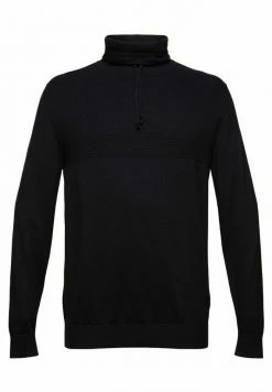 Edc By Esprit FUNNEL - Jumper - Black -edc by Esprit Shop 3aca391f71b1443fbd7106321b6c3c41