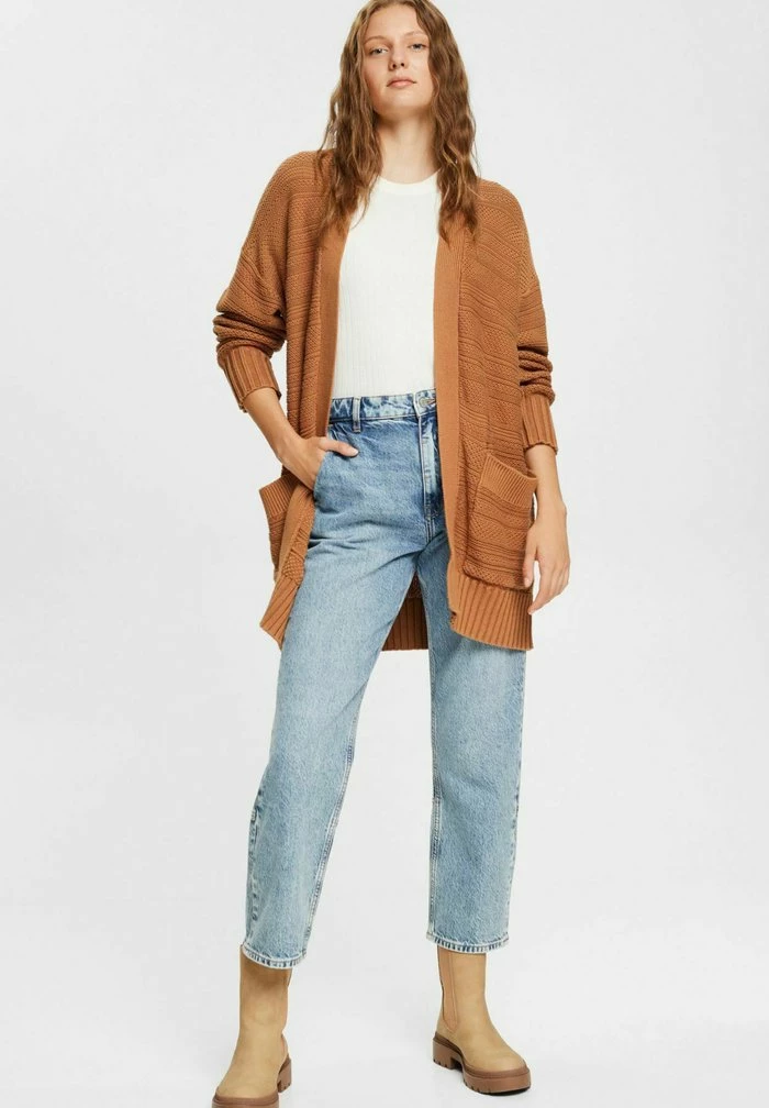 Edc By Esprit Cardigan - Light Taupe 2 Edc By Esprit Cardigan - Light Taupe - Image 2