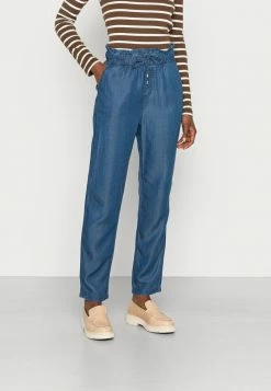 Edc By Esprit JOGGER - Trousers - Blue Medium