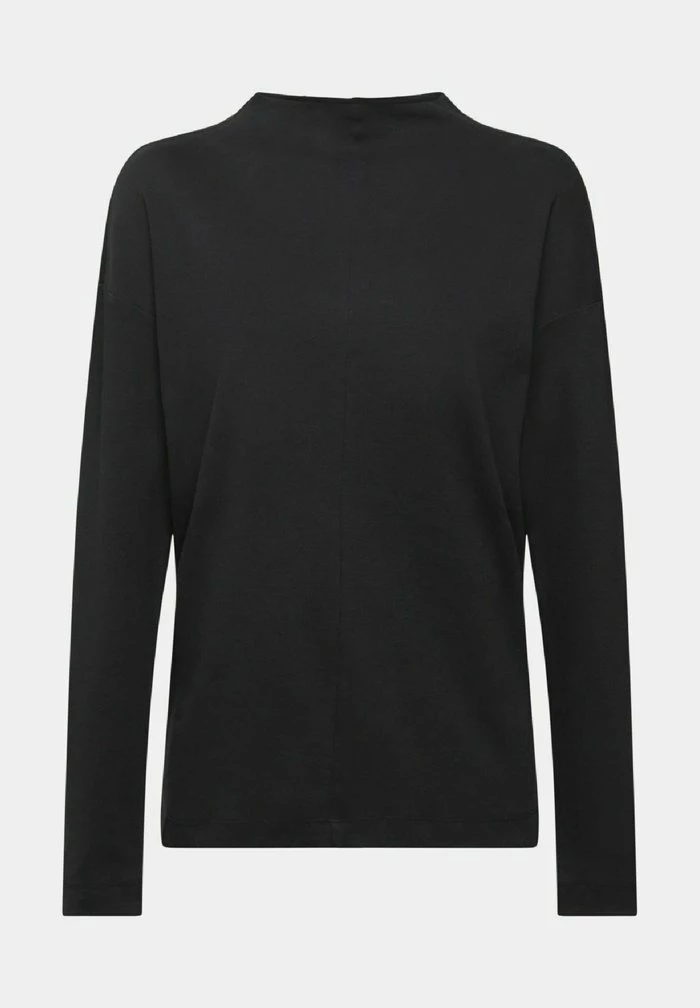 Edc By Esprit LONGSLEEVE - Long Sleeved Top - Black 6 Edc By Esprit LONGSLEEVE - Long Sleeved Top - Black - Image 6