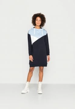 Edc By Esprit Day Dress - Navy