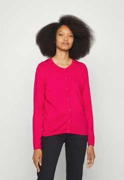 Edc By Esprit BASIC CREWNECK - Cardigan - Pink Fuchsia