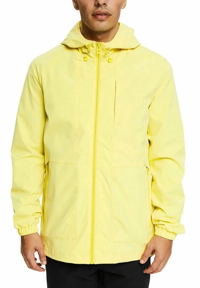 Edc By Esprit RECYCELT - Outdoor Jacket - Yellow 1 Edc By Esprit RECYCELT - Outdoor Jacket - Yellow