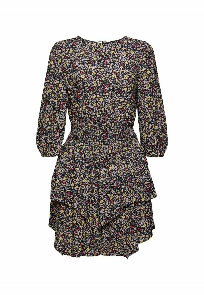 Edc By Esprit LENZING™ ECOVERO™ - Shift Dress - Navy 5 5 Edc By Esprit LENZING™ ECOVERO™ - Shift Dress - Navy 5 - Image 5