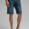 Edc By Esprit Denim Shorts - Blue Medium Washed