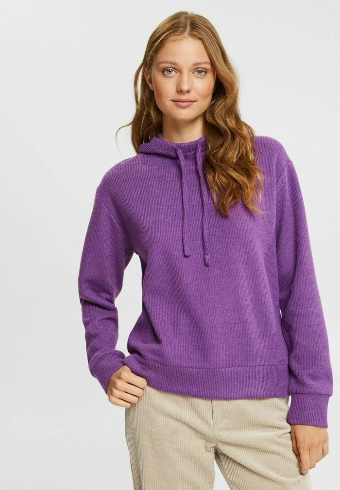 Edc By Esprit MIT KAPUZE - Hoodie - Violet 1 Edc By Esprit MIT KAPUZE - Hoodie - Violet