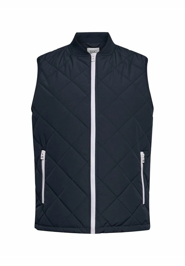 Edc By Esprit Waistcoat - Navy 5 Edc By Esprit Waistcoat - Navy - Image 5
